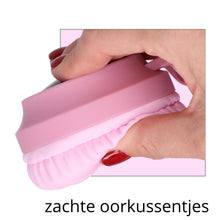 Afbeelding in Gallery-weergave laden, Megoo draadloze kinder koptelefoon met led katoortjes roze