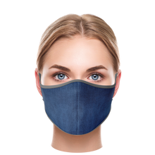 Afbeelding in Gallery-weergave laden, megoo mondkapje jeans ecocomfort mondmasker voor vrouwen
