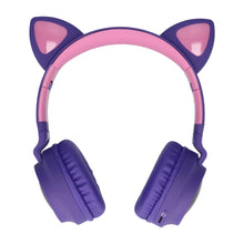 Afbeelding in Gallery-weergave laden, kinder koptelefoon megoo paars vooraanzicht