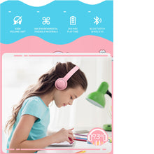 Afbeelding in Gallery-weergave laden, Kinder koptelefoon blauw - draadloos BT 5.0 - model E3