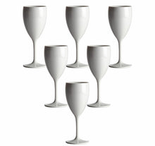 Afbeelding in Gallery-weergave laden, plastic kunststof glazen wit 34cl - wijn 6 stuks
