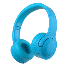 Afbeelding in Gallery-weergave laden, Kinder koptelefoon blauw - draadloos BT 5.0 - model E3
